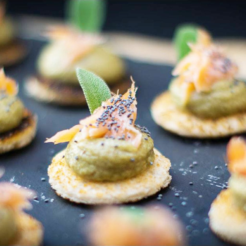 Gravlax de saumon